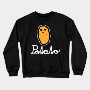 Potato (White) Crewneck Sweatshirt